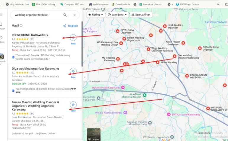 Local SEO Wedding Organizer