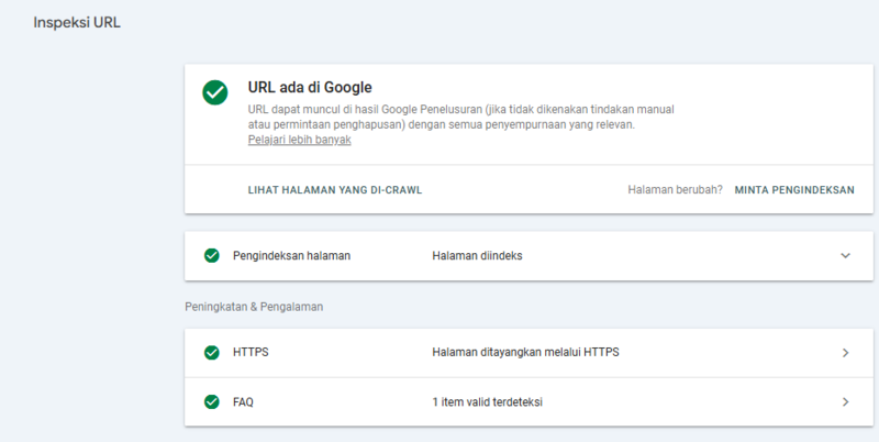 Contoh Status